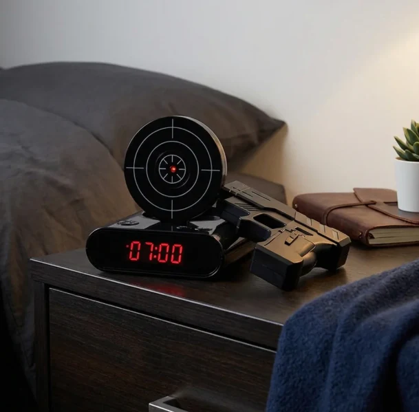 MissionWake Target Alarm Clock