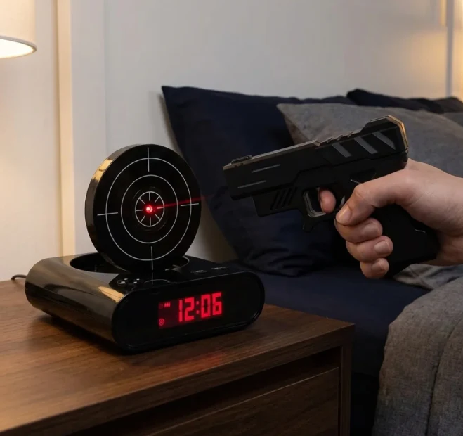MissionWake Target Alarm Clock